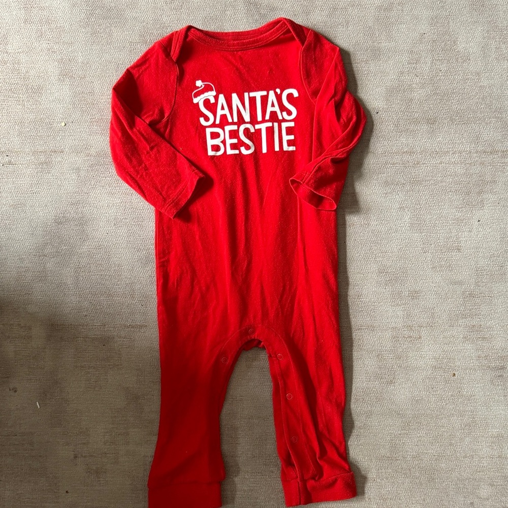 Cat & Jack Red Baby One piece